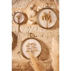 Déco Murale Médaillon En Fer (x3) Fleurs Séchées 5 Déco Murale Médaillon En Fer (x3) Fleurs Séchées -Magasin Général Pour La Maison 202048 amb