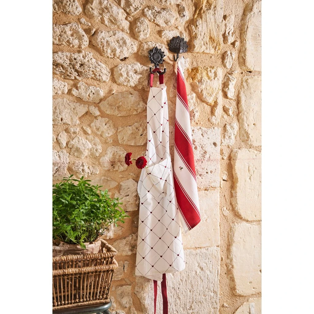 Patère Double Paon En Fonte Brun 5 Patère Double Paon En Fonte Brun – Image 5