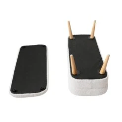 Banc Coffre Bouclette Blanc - Eleonor -Magasin Général Pour La Maison 320049 fnr04 web 1