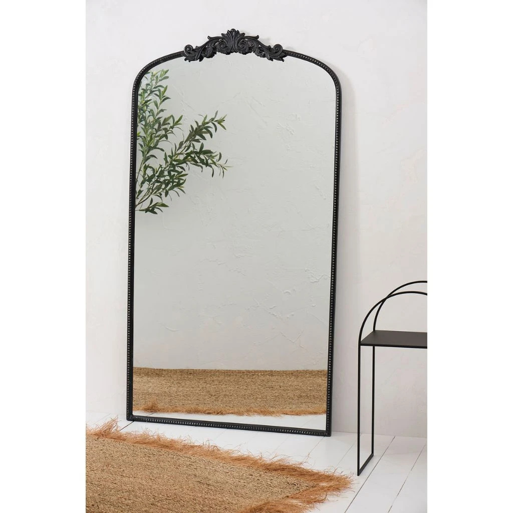 Miroir En Fer Noir H169cm - Dorhan 2 Miroir En Fer Noir H169cm - Dorhan – Image 2