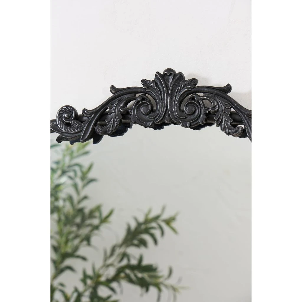 Miroir En Fer Noir H169cm - Dorhan 5 Miroir En Fer Noir H169cm - Dorhan – Image 5