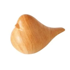 Décoration Oiseau En Bois Naturel - Wilhelmy
