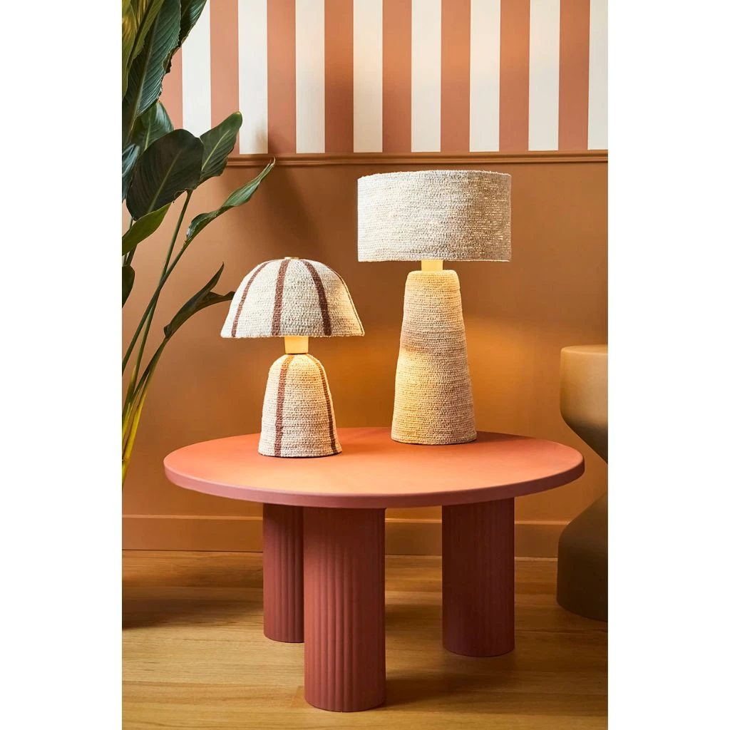 Table Basse Ronde 3 Pieds En Fer Terracotta D70xh35cm - Minimal 6 Table Basse Ronde 3 Pieds En Fer Terracotta D70xh35cm - Minimal – Image 6