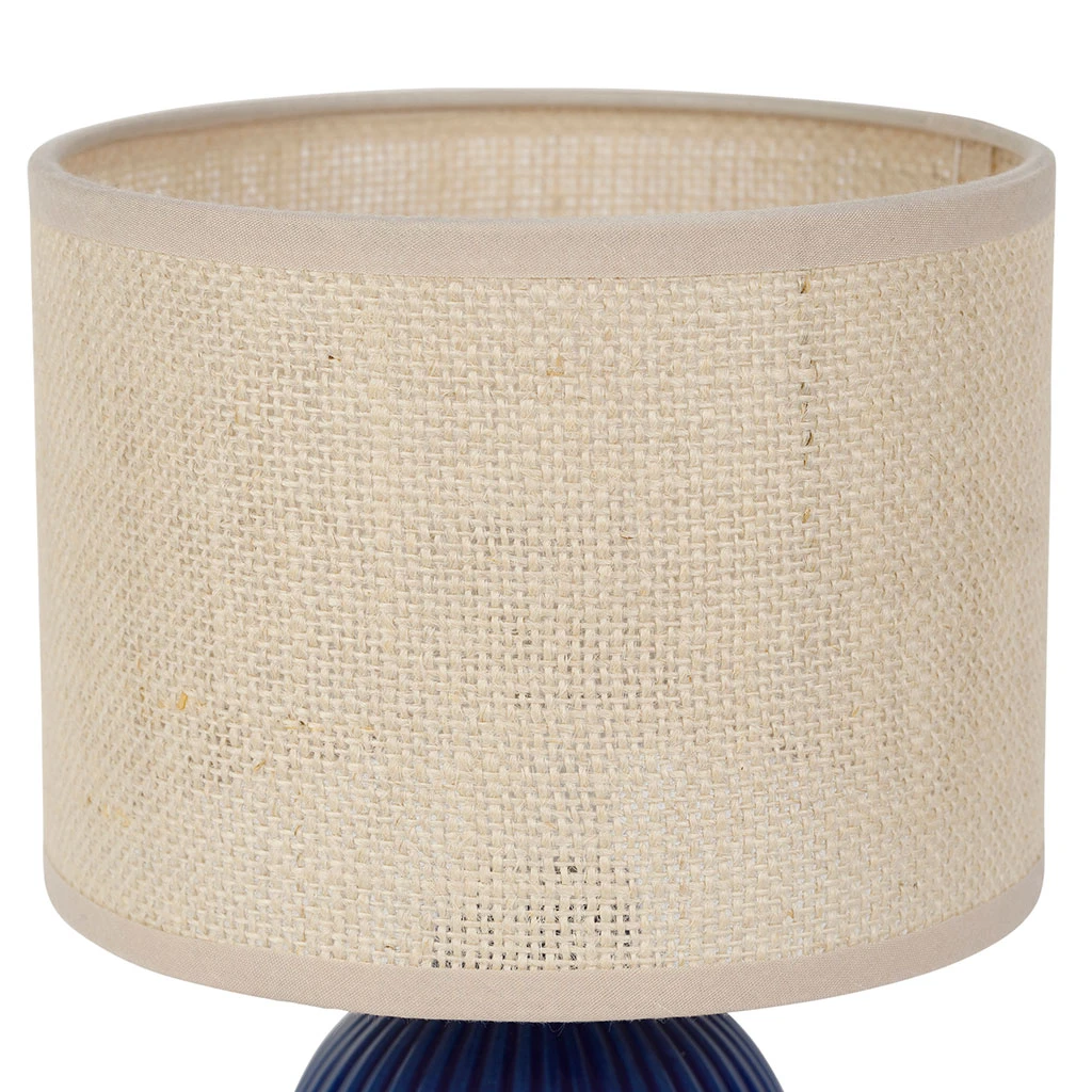 Lampe En Céramique Indigo H28cm - Essencia 7 Lampe En Céramique Indigo H28cm - Essencia – Image 7