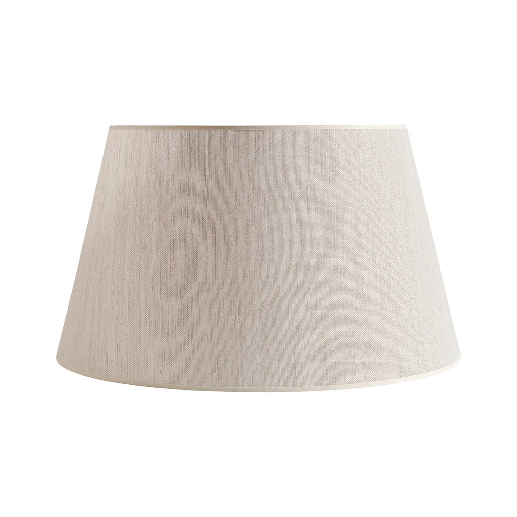 Abat-jour En Lin Et Polyester 46cm 1 Abat-jour En Lin Et Polyester 46cm