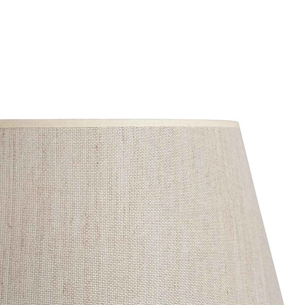 Abat-jour En Lin Et Polyester 46cm 2 Abat-jour En Lin Et Polyester 46cm – Image 2