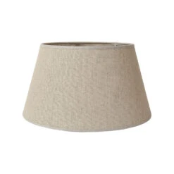 Abat-jour Jute En Lin D34cm