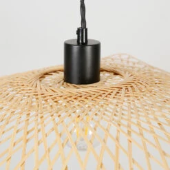 Abat-jour Non électrifié En Bambou D65cm Naturel - Libellule