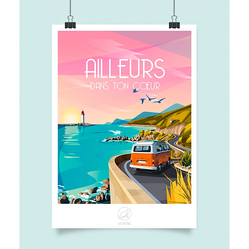 Affiche Ailleurs 42x59.4cm 1 Affiche Ailleurs 42x59.4cm