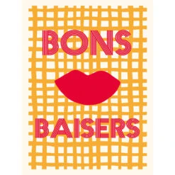 Affiche "Bons Baisers" 30x40cm