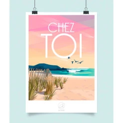 Affiche Chez Toi 42x59.4cm