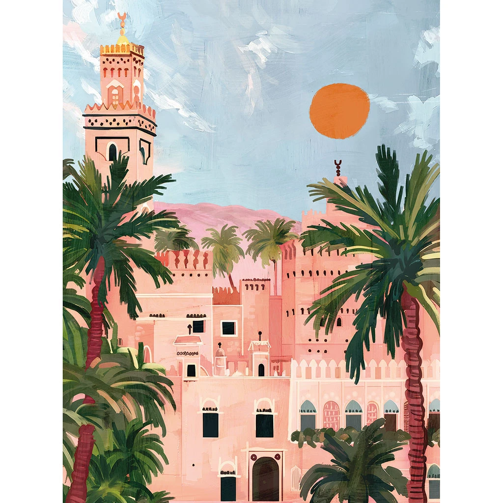 Affiche Village 30x40cm 1 Affiche Village 30x40cm