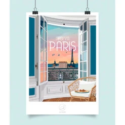 Affiche Ville Paris 42x59.4cm