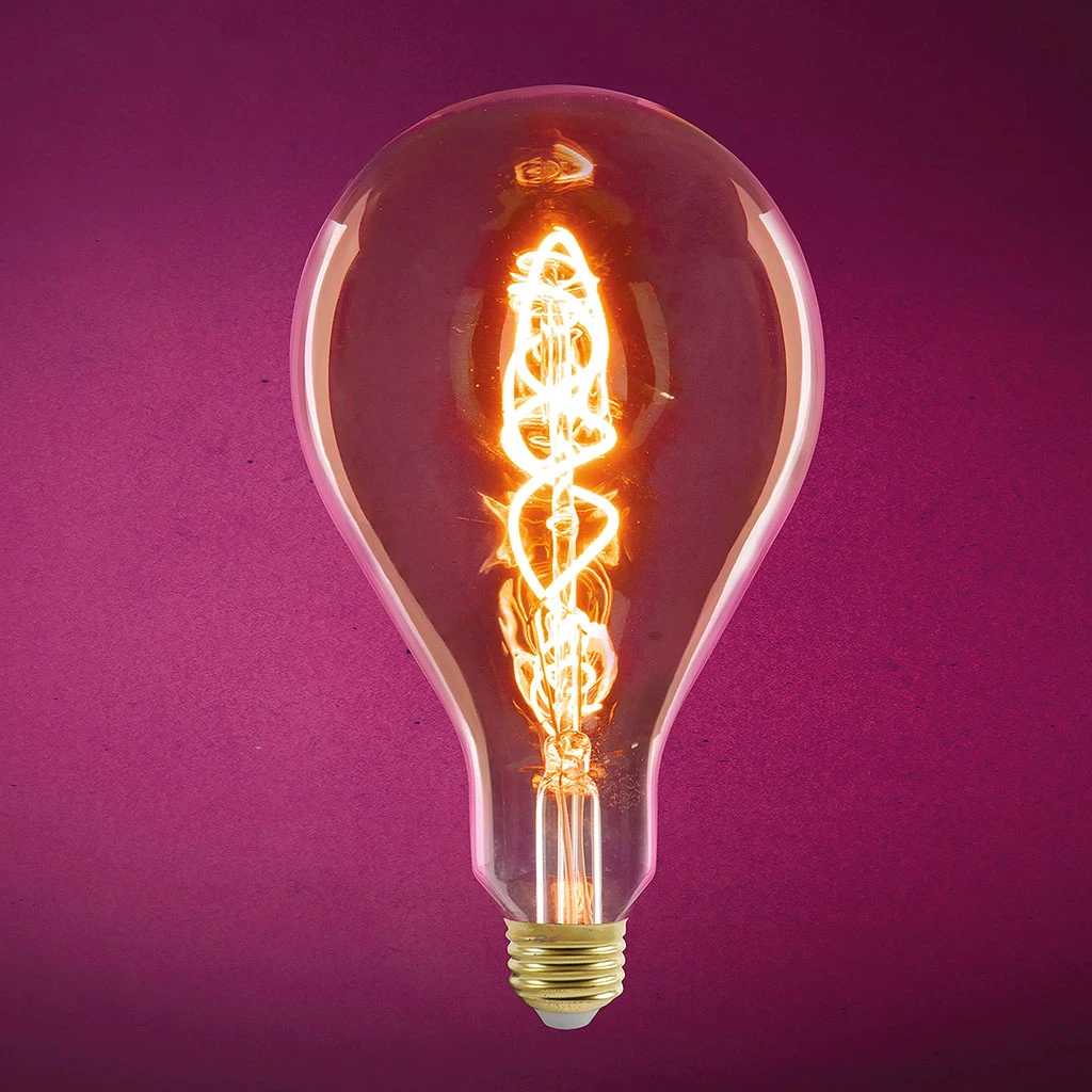 Ampoule Spiral Poire Xl Ambree 3 Ampoule Spiral Poire Xl Ambree – Image 3