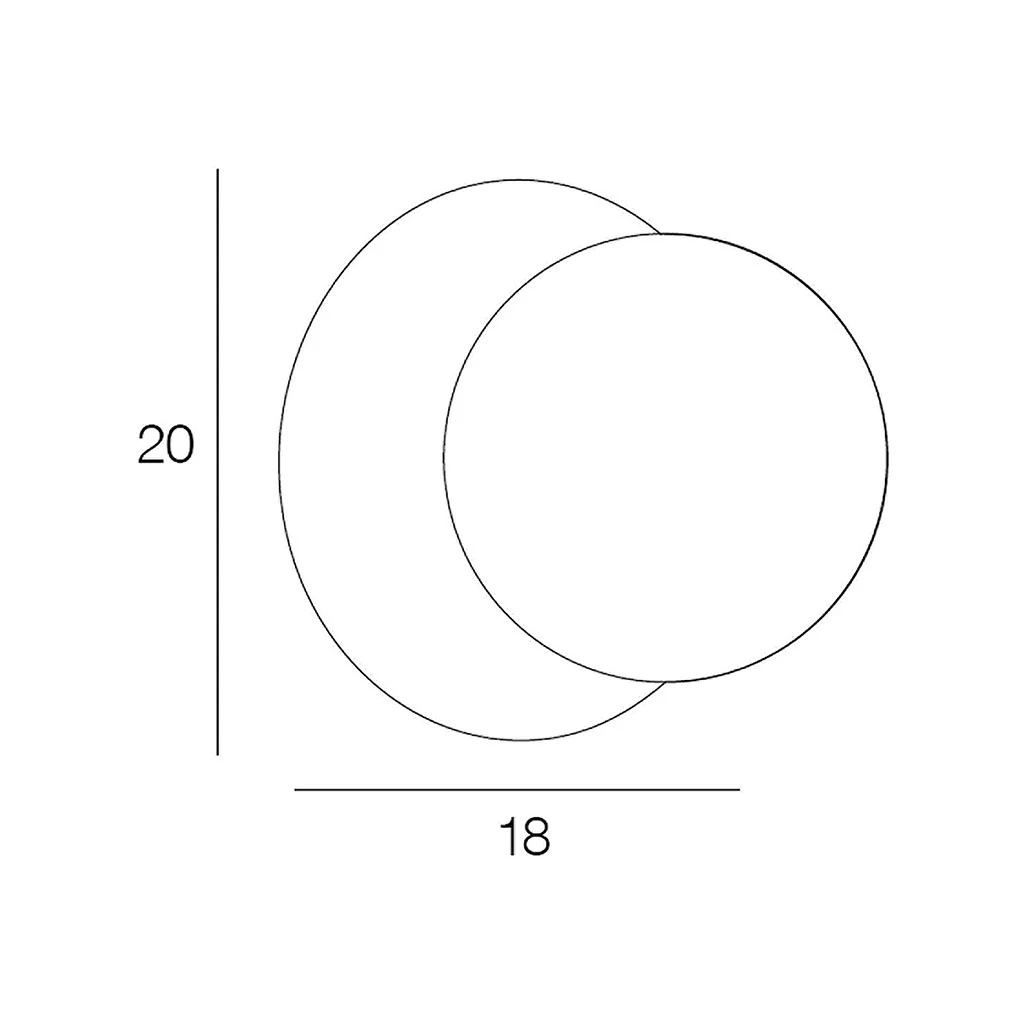 Applique En Metal Doré Et Verre Laiton D18cm Blanc - Manor 3 Applique En Metal Doré Et Verre Laiton D18cm Blanc - Manor – Image 3