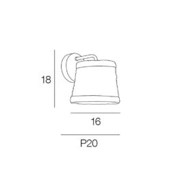 Applique En Métal Naturel H18cm -Magasin Général Pour La Maison applique en metal naturel h18cm 613466 613466 FRN04 WEB 2