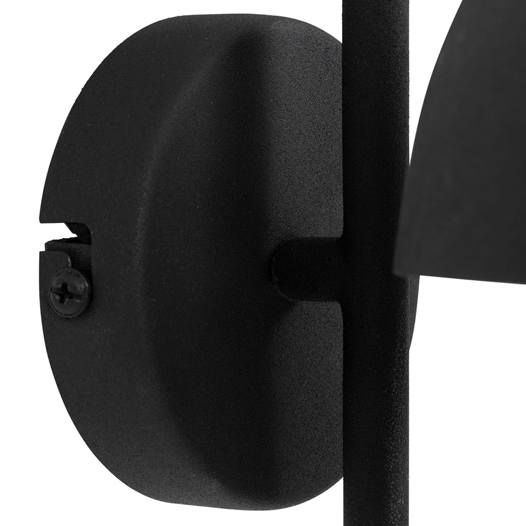 Applique Murale En Fer Noir H26cm - Ferese 3 Applique Murale En Fer Noir H26cm - Ferese – Image 3