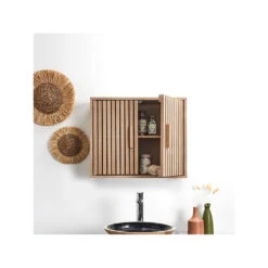 Armoire Murale 2 Portes En Bois 60xh50cm - Kara 6 Armoire Murale 2 Portes En Bois 60xh50cm - Kara -Magasin Général Pour La Maison armoire murale 2 portes en bois 60xh50cm kara 664442 664442 FRN03 WEB