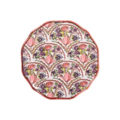 Assiette à Dessert En Grès Fleuri D21cm - Jaipur