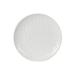Assiette à Dessert En Porcelaine Blanc D20cm - Oasis