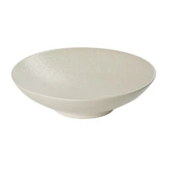 Assiette Calotteen Grès Crème D19cm - Vesuvio