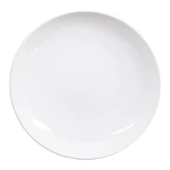Assiette Calotte En Porcelaine Blanc D21.5cm - Selena