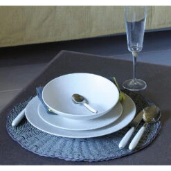 Assiette Plate En Grès Crème D27cm - Vesuvio 7 Assiette Plate En Grès Crème D27cm - Vesuvio -Magasin Général Pour La Maison assiette plate d27cm vesuvio creme 607870 607870 FRN03 WEB 2