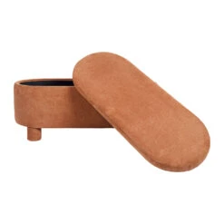 Banc Coffre En Tissu Terracotta - Tessia 8 Banc Coffre En Tissu Terracotta - Tessia -Magasin Général Pour La Maison banc coffre en tissu terracotta tessia 78431 78431 DET04 WEB