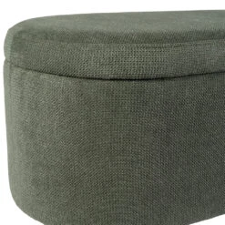 Banc Coffre En Tissu Vert - Tessia -Magasin Général Pour La Maison banc coffre en tissu vert tessia 78669 78669 DET02 WEB