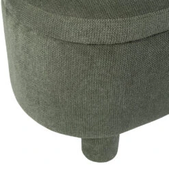 Banc Coffre En Tissu Vert - Tessia -Magasin Général Pour La Maison banc coffre en tissu vert tessia 78669 78669 DET03 WEB