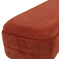 Banc Coffre En Velours Côtelé Terracotta - Eleonor 11 Banc Coffre En Velours Côtelé Terracotta - Eleonor -Magasin Général Pour La Maison banc coffre en velours cote terracotta eleonor 320017 320017 DET03 WEB