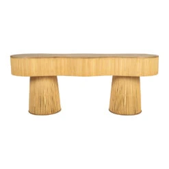 Banc En Bambou Et Sapin Naturel - Saori