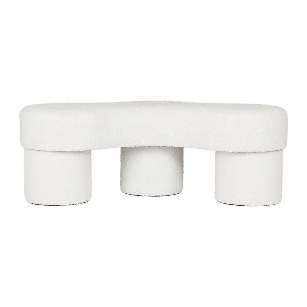 Banc Bouclette Et Fer Blanc - Organic 1 Banc Bouclette Et Fer Blanc - Organic