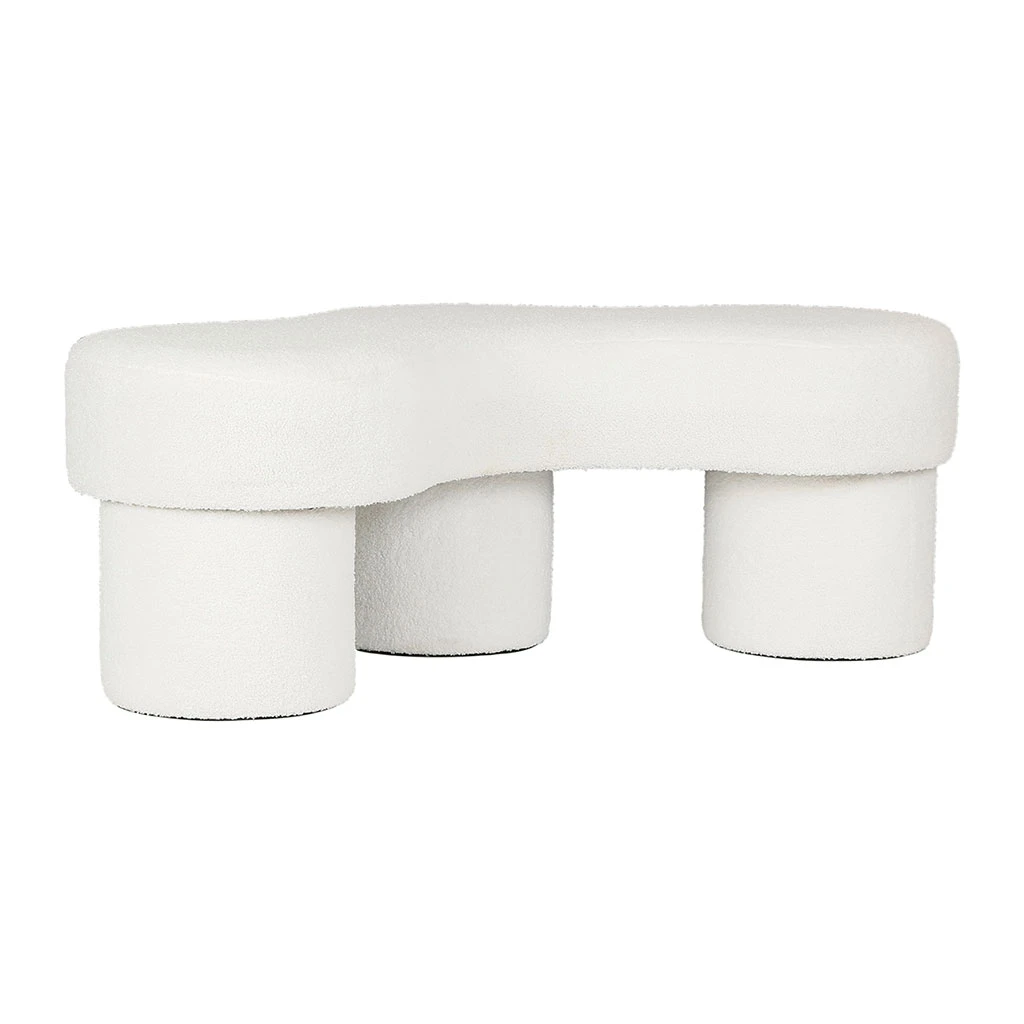 Banc Bouclette Et Fer Blanc - Organic 2 Banc Bouclette Et Fer Blanc - Organic – Image 2