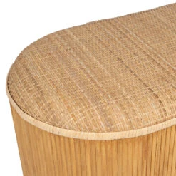 Banc En Rotin Et Bambou Naturel - Tamba -Magasin Général Pour La Maison banc en rotin et bambou naturel tamba 78254 78254 DET02 WEB