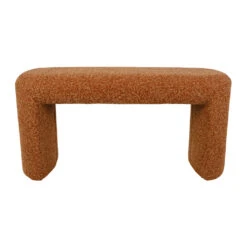 Banc En Tissu Terracotta - Tessia