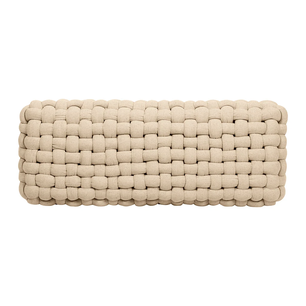 Banc Naturel En Tissu Et Pin - Element 3 Banc Naturel En Tissu Et Pin - Element – Image 3