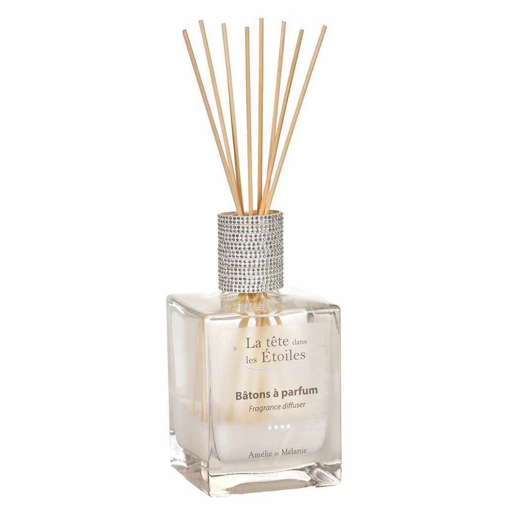 Baton à Parfum Poivre Rose, Rose, Musc Noir 400ml - La Tête Dans Les étoiles 1 Baton à Parfum Poivre Rose, Rose, Musc Noir 400ml - La Tête Dans Les étoiles