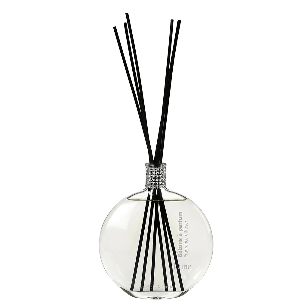 Bâtons à Parfum Coquelicot, Pivoine, Musc 200ml - Lune 1 Bâtons à Parfum Coquelicot, Pivoine, Musc 200ml - Lune