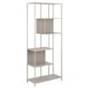 Bibliothèque En Acier Gris H185cm - Seaford