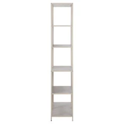 Bibliothèque En Acier Gris H185cm - Seaford -Magasin Général Pour La Maison bibliotheque en acier gris h185cm seaford 698975 698975 FRN08 WEB 1