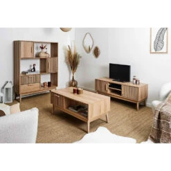 Bibliotheque En Bois Naturel H140cm - Kara 11 Bibliotheque En Bois Naturel H140cm - Kara -Magasin Général Pour La Maison bibliotheque en bois naturel h140cm kara 659056 659056 FRN06 WEB