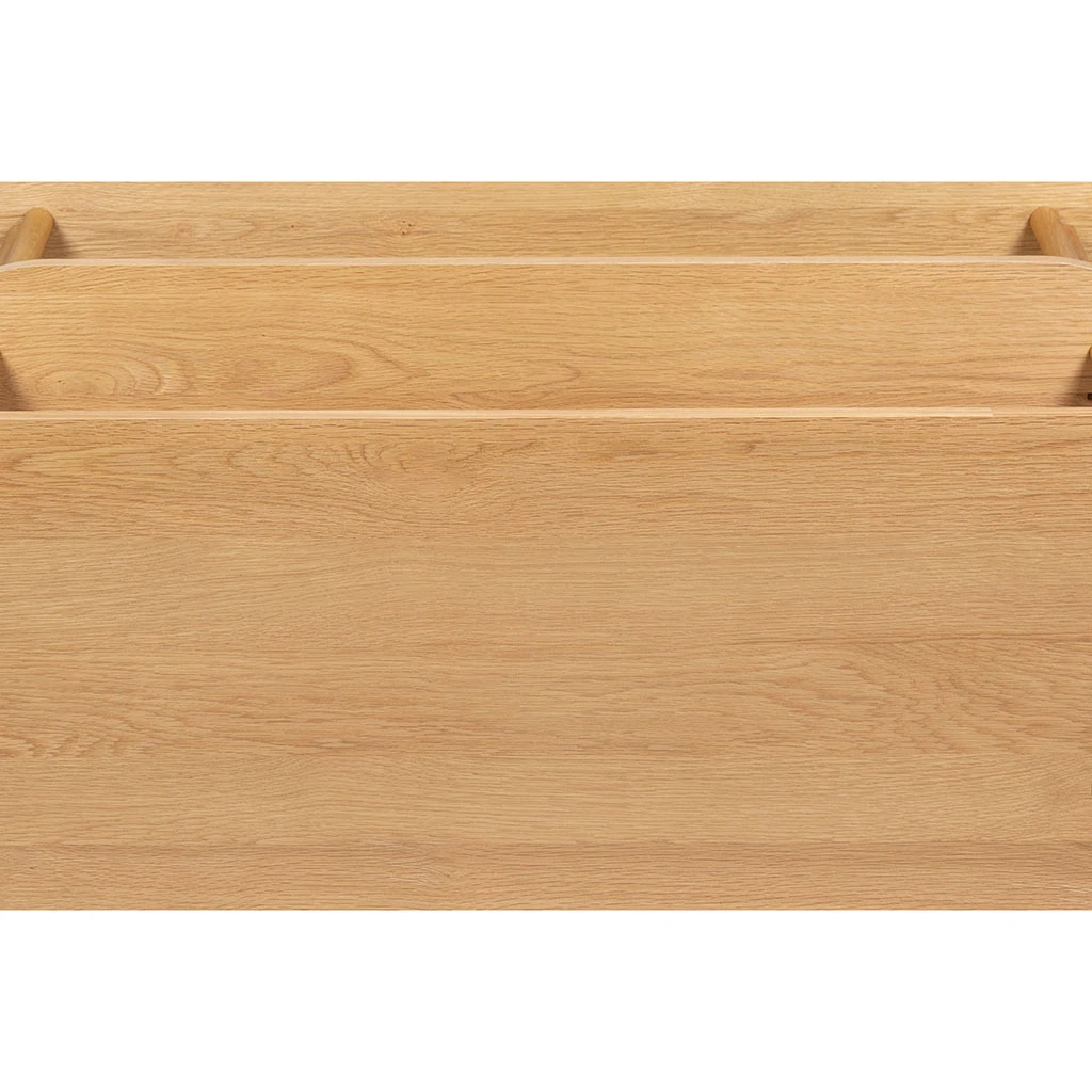 Bibliothèque Siro En Chêne Naturel 110x40xh170cm 7 Bibliothèque Siro En Chêne Naturel 110x40xh170cm – Image 7