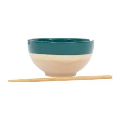 Bol Et Baguettes En Porcelaine émeraude 60cl - Funky 5 Bol Et Baguettes En Porcelaine émeraude 60cl - Funky -Magasin Général Pour La Maison bol et baguettes en porcelaine emeraude 60cl funky 77701 77701 DET01 WEB 1