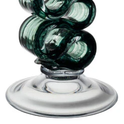 Bougeoir En Verre émeraude H23.5cm - Sablon -Magasin Général Pour La Maison bougeoir en verre emeraude h23 5cm sablon 41032 41032 DET03 WEB