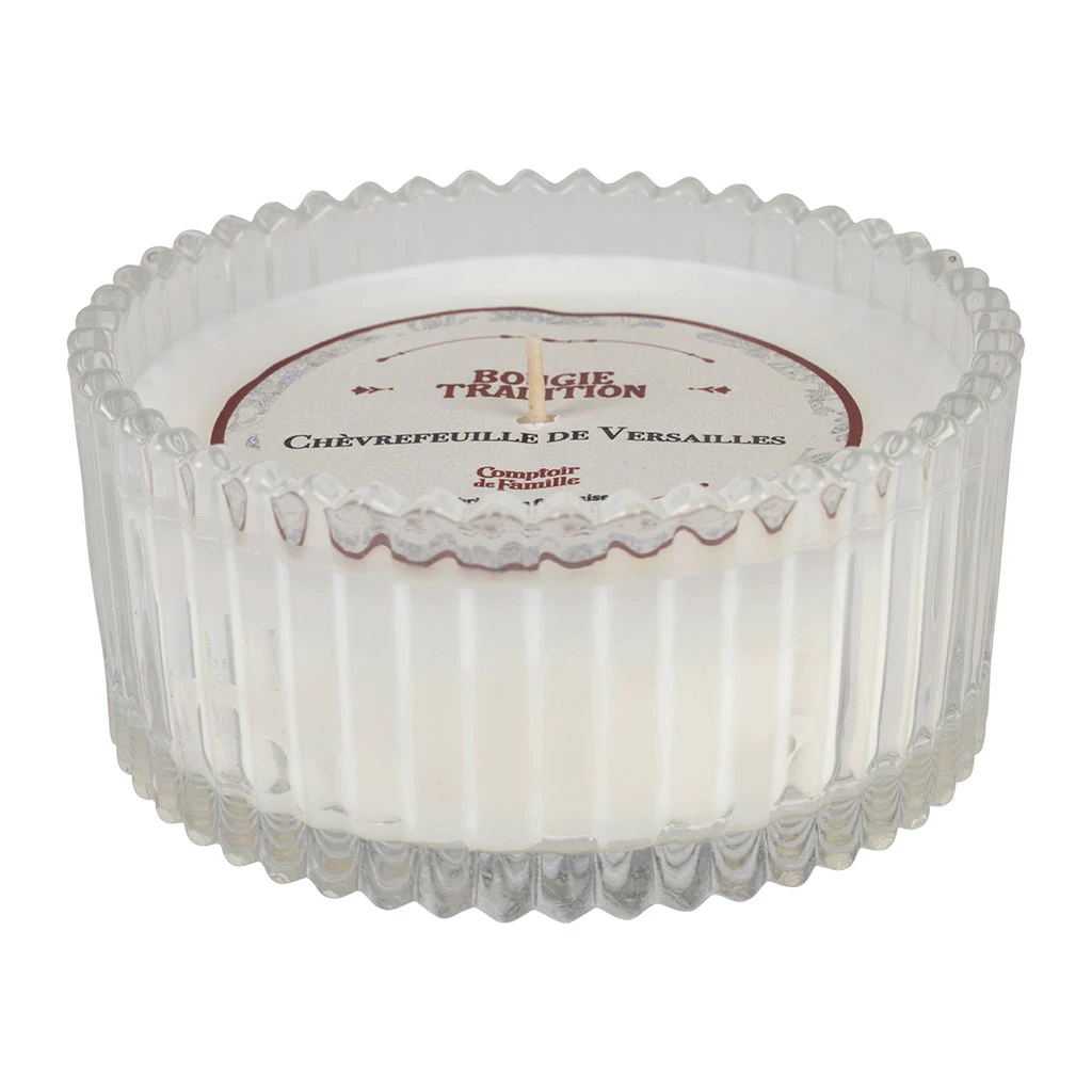 Bougie En Verre Parfumée Chèvrefeuille - Tradition 4 Bougie En Verre Parfumée Chèvrefeuille - Tradition – Image 4