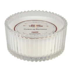 Bougie En Verre Parfumée Citron - Tradition -Magasin Général Pour La Maison bougie en verre parfumee citron tradition 201976 201976 DET02 WEB