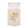 Yankee Candle Bougie Jarre Parfumée Crème Brulée à La Vanille 100h