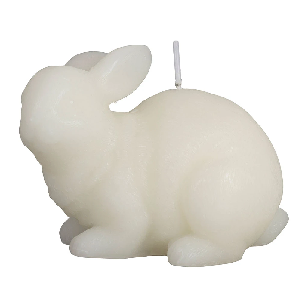 Bougie Lapin Blanc 12h - Floreal 1 Bougie Lapin Blanc 12h - Floreal
