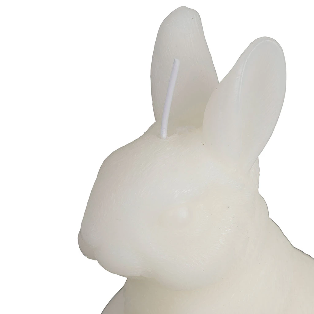 Bougie Lapin Blanc 5h - Floreal 3 Bougie Lapin Blanc 5h - Floreal – Image 3
